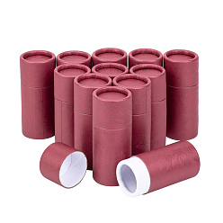 Красный Коробки из крафт-бумаги, для контейнера ручки и чайника, трубка, красные, 8.35 см, мощность: 10мл