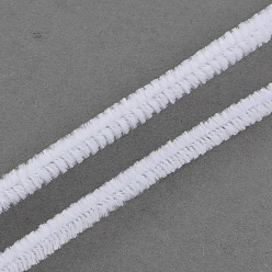 White 11.8 inch Pipe Cleaners, DIY Chenille Stem Tinsel Garland Craft Wire, White, 300x5mm