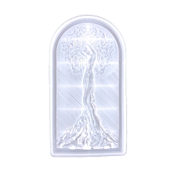 Arch Древо жизни, украшение для дисплея, силиконовые формы своими руками, формы для литья смолы, для уф-смолы, изготовление изделий из эпоксидной смолы, арка, 250x135x17 мм