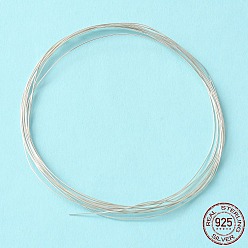 Серебро Мертвая мягкая 925 проволока из стерлингового серебра, круглые, серебряные, (28 калибр)0.30мм