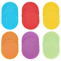 (52) Непрозрачная лаванда Точечные маркеры маркеры для ковров, сиденья нейлоновый крючок и петля, разноцветные, 100x2 мм, 6 цвета, 15 шт / цвет, 90 шт / комплект