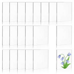 Clear Acrylic Transparent Pressure Plate, Square, Clear, 76x76x2.5~3mm
