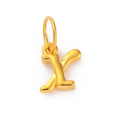 Letter X 925 подвески в виде букв из стерлингового серебра с соединительными кольцами, золотые, Письмо X, 10x7.5x2.5 мм, отверстие : 5 мм