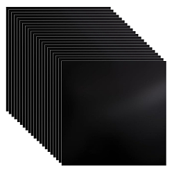 Black Laser Testing Paper, Engraving Machine Test Paper, Square, Black, 150x150x0.2mm