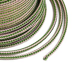 Желто-Зеленый 40m с нейлоновым покрытием 304 плетеные провода из нержавеющей стали, круглые, желто-зеленый, 3 мм, 9 датчик, около 131.23 футов (40 м) / рулон