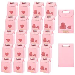 Others 30Pcs Pillow Cardboard Boxes, Candy & Cookies Package Supplies, Marble Pattern, 140x94x29mm