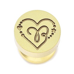 Овен Созвездие золотистый тон восковая печать латунные штамповые головки, для приглашений, конверты, подарочная упаковка, Овен, 15x14 мм, внутренний диаметр: 7 мм