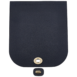 Черный 1чехол-книжка из прямоугольной искусственной кожи и застежки из поликарбоната, принадлежности для замены сумок, чёрные, 1 см