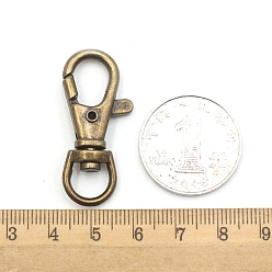 Античная Бронза Поворотные застежки из тибетского сплава, античная бронза, 38x16 мм