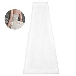 Белый Замена заднего щитка для женского свадебного платья, подходит атласный корсет задний щиток, белые, 470x237x3 мм