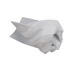 Белый Diy 3d силиконовые формы для свечей со спиральным конусом, инструмент для изготовления свечей, белые, 8.4x11.9 см