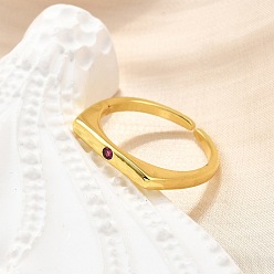 (123L) Белый крем непрозрачный блеск Манжеты из латуни с микро паве кубический цирконий для женщин, без кадмия, без никеля и без свинца, реальный 18 k позолоченный, огнеупорный кирпич, 2.5 мм