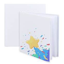 Квадрат Альбом для рисования и эскизов, пустой блокнот, квадратный, 136x132x9 мм