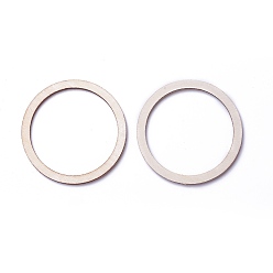 Античный Белый Вырезанные лазером деревянные формы, незаконченные деревянные украшения, деревянные кольца соединительные, кольцо, старинный белый, 60x2.5 мм, Внутренняя мера: 50 мм