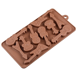Camel Guitar Shaped DIY Silicone Molds, Resin Casting Molds, For Soap, Chocolate Making, Camel, 220x110x13mm