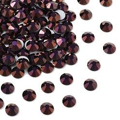 23980 230 Brown Flare Preciosa® maxima crystal без горячей фиксации плоские камни, чешский хрусталь, срыв твердой мозговой оболочки, круглый(438 11 615 шатон-роза), 23980 230 коричневый факел, ss 12 (3~3.2 мм)