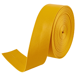 (932FM) Темно-синий аква-матовый с подкладкой Ленты из искусственной кожи, для сумок, изготовление ювелирных изделий, сделай сам крафт, темно-золотистые, 1-1/8 дюйм (30 мм), около 5.47 ярдов (5 м) / пачка