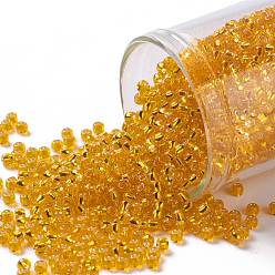 (30) Silver Lined Light Hyacinth Круглые бусины toho, японский бисер, (30) посеребренный светлый гиацинт, 11/0, 2.2 мм, отверстие : 0.8 мм, о 1110шт / бутылка, 10 г / бутылка