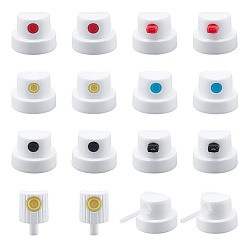 (52) Непрозрачная лаванда 32 шт. 8 сменный колпачок для аэрозольного баллончика из полиэтилена, сменный колпачок для аэрозольного баллончика из полипропилена, насадка для распыления краски, разноцветные, 1.5~4.3x1.6~2.3 см, 4 шт / стиль