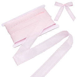 (52) Непрозрачная лаванда 16.6 ярдов полиэстеровой кружевной ленты с оборками, для украшения одежды, разноцветные, 1-5/8 дюйм (40 мм), около 16.6 ярдов (15.17 м) / комплект