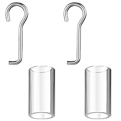 Платина Аксессуары для железных и пластиковых жалюзи, платина, 24x9x1.5 мм