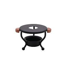 Electrophoresis Black Iron Wax Sticks Furnace, Wax Seal Warmer, for Wax Sealing Stamp Making, Electrophoresis Black, 95x60mm