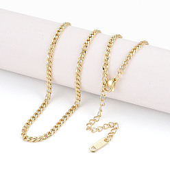 Настоящее золото 18K Ионное покрытие (IP) 3мм 304 ожерелья из нержавеющей стали с панцирным плетением, долговечный, ионное покрытие (ip), реальный 18 k позолоченный, 21.06 дюйм (53.5 см) ~ 21.46 дюйм (54.5 см)