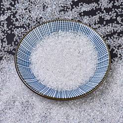 (DB0051) Хрустальный AB Бусины miyuki delica, цилиндр, японский бисер, 11/0, (дБ 0051) кристалл аб, 1.3x1.6 мм, Отверстие: 0.8 мм, о 2000 шт / бутылка, 10 г / бутылка