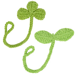 Mixed Shapes 2шт 2 стиль пряжа для вязания, Аксессуары для орнаментов, разнообразные, 130~150x80x4.5 мм, 1 шт / стиль