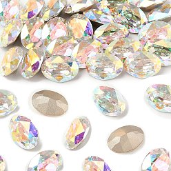00030 200 Crystal AB Фантазийные кристаллы preciosa® maxima, чешский хрусталь, 435 12 601 овальный, срыв твердой мозговой оболочки, 00030 200 кристалл аб, 14x10 мм
