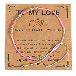 Ярко-Розовый Элегантные плетеные браслеты из круглых бусин из натуральных драгоценных камней и стеклянных бус для женщин, ярко-розовый, внутренний диаметр: 11 дюйм (28 см)