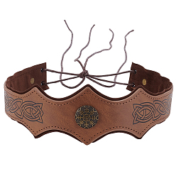 Верблюжий Повязки на голову из искусственной кожи и сплава, аксессуары для волос для женщин и девочек, верблюжие, 1325 мм