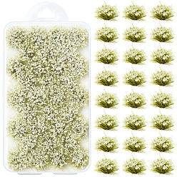 Бежевый Нейлоновые мини-пучки травы, модель искусственной травы, материалы для песчаного стола своими руками, бежевые, 11~16 мм