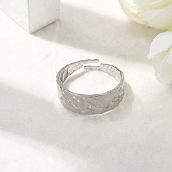 Нержавеющая Сталь Цвет 304 регулируемые кольца на пальцах из нержавеющей стали, цвет нержавеющей стали, 7 мм, размер США 6 1/2 (16.9 мм)