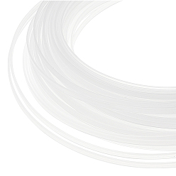 Прозрачный Пластиковая косточка, корсетные полоски, нижнее белье бюстгальтер свадебное платье швейная фурнитура, прозрачные, 6x1.6 мм, 50 ярдов / ролл