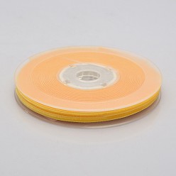 Золотистый Полиэстер бархат лента для упаковки подарка и украшения празднества, золотые, 1/8 дюйм (4 мм), о 100yards / рулон (91.44 м / рулон)