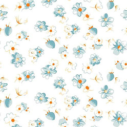 Цветок Миниатюрные обои, для украшения спальни кукольного домика, прямоугольные, цветочным узором, 297x210 мм