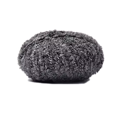 Серый Полиэфирная пряжа, для ткачества, вязание крючком, серые, 1~2 мм, около 218.72 ярдов (200 м) / моток