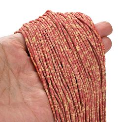 Помидор Окрашенные синтетические бирюзовые бусы нити, колонка, помидор, 2~2.5x2~3 мм, отверстие : 0.7 мм, около 140~143 шт / нитка, 12.40''~12.60'' (31.5~32 см)