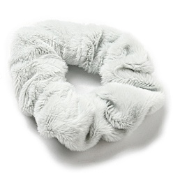 Темный Морско-зеленый Плюшевые эластичные аксессуары для волос, для девочек или женщин, резинка для волос / резинки для волос, темно-зеленый, 100~120 мм