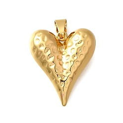 Золотой 304 подвески из нержавеющей стали, шарма сердца, золотые, 32x27x11 мм, отверстие : 5x10.5 мм