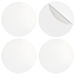 Прозрачный Акриловая прозрачная нажимная пластина, плоско-круглые, прозрачные, 19.8x0.3 см