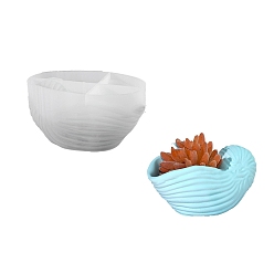 Белый Силиконовые формы для ваз, формы для литья смолы, для уф-смолы, изготовление изделий из эпоксидной смолы, белые, 145x89x75 мм