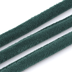 Vert Cordon de velours, verte, 6mm, environ 54.68 yards (50m)/paquet