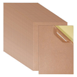 Цвет Древесины Наклейки из крафт-бумаги и ПВХ, Наклейка для украшения фотоальбома, дневника, скрапбука своими руками., деревесиные, 297x211x0.1 мм