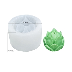 Цветок Силиконовые формы для свечей своими руками, для изготовления свечей, цветок, 7x4.9 см