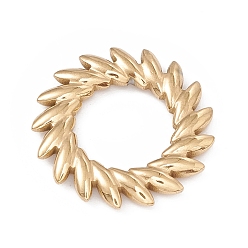 Золотой Ионное покрытие (ip) 304 соединительные кольца из нержавеющей стали, солнце, золотые, 20.5x2.5 мм, внутренний диаметр: 10 мм