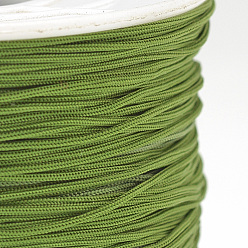 Светло-зеленый Коричневый Полиэфирные шнуры, оливковый, 0.5~0.6 мм, около 131.23~142.16 ярдов (120~130 м) / рулон