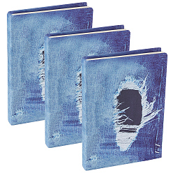 Васильковый Обложки для книг из эластичного волокна, обертки для ноутбука, прямоугольные, васильковый, 353x235x2 мм