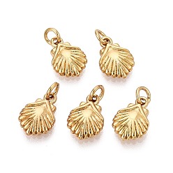 Золотой 304 подвески из нержавеющей стали, лист прелести, золотые, 11.5~12x8.5x3 мм, отверстие : 2.5 мм, Перейти кольцо: 4.5x0.8 мм, 2.5 мм внутренним диаметром